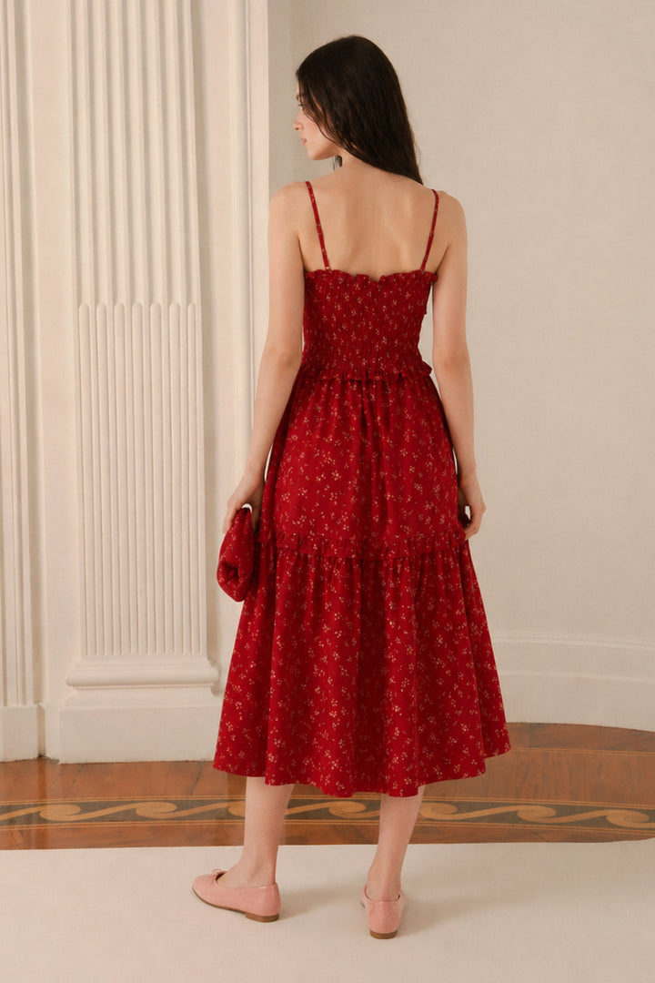 Scarlet Bloom Dress
