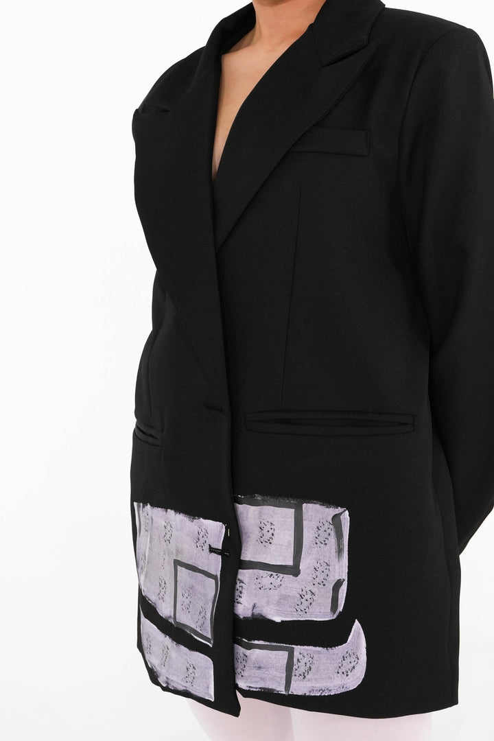 Ink Imprint Blazer
