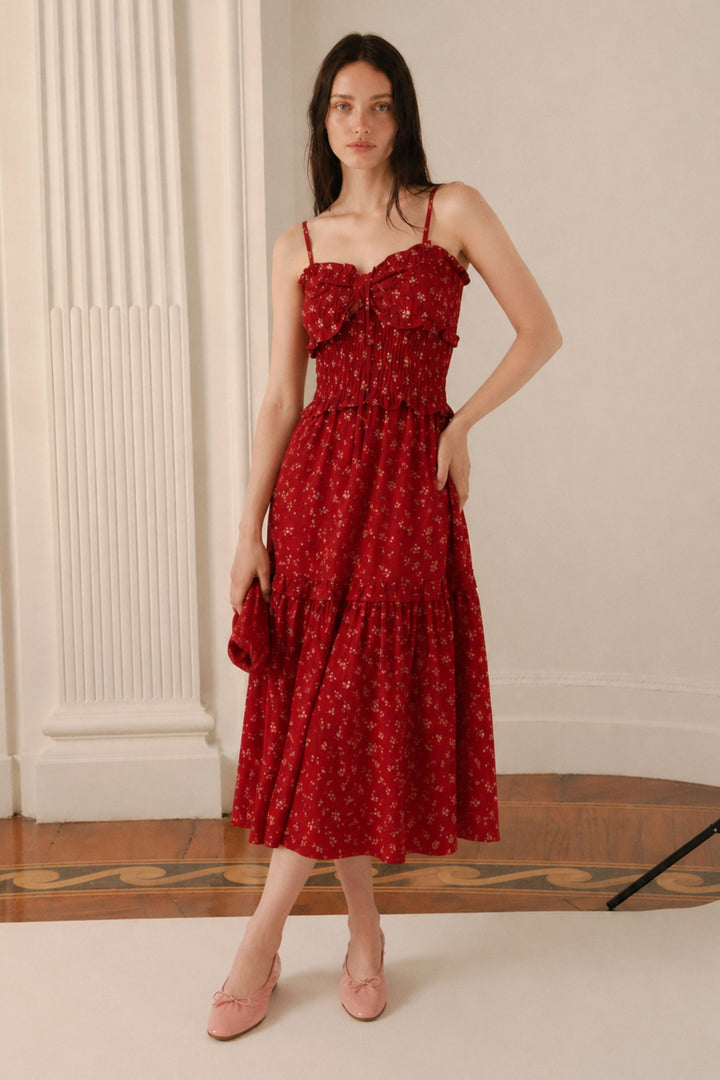 Scarlet Bloom Dress
