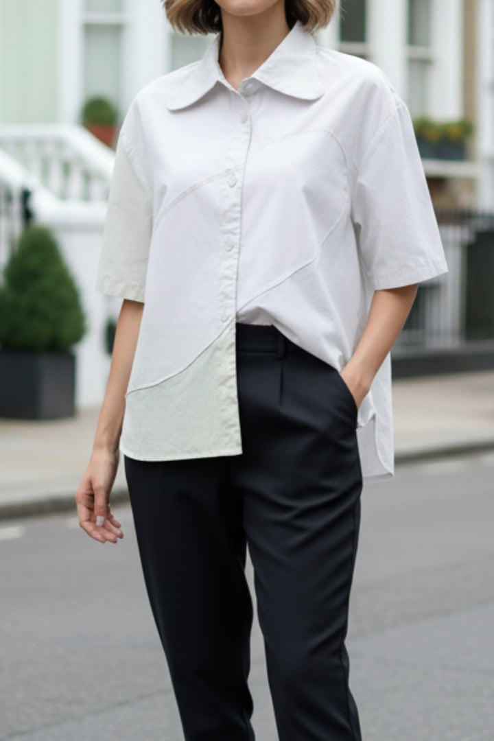 Arctic White Oversized Shirt
