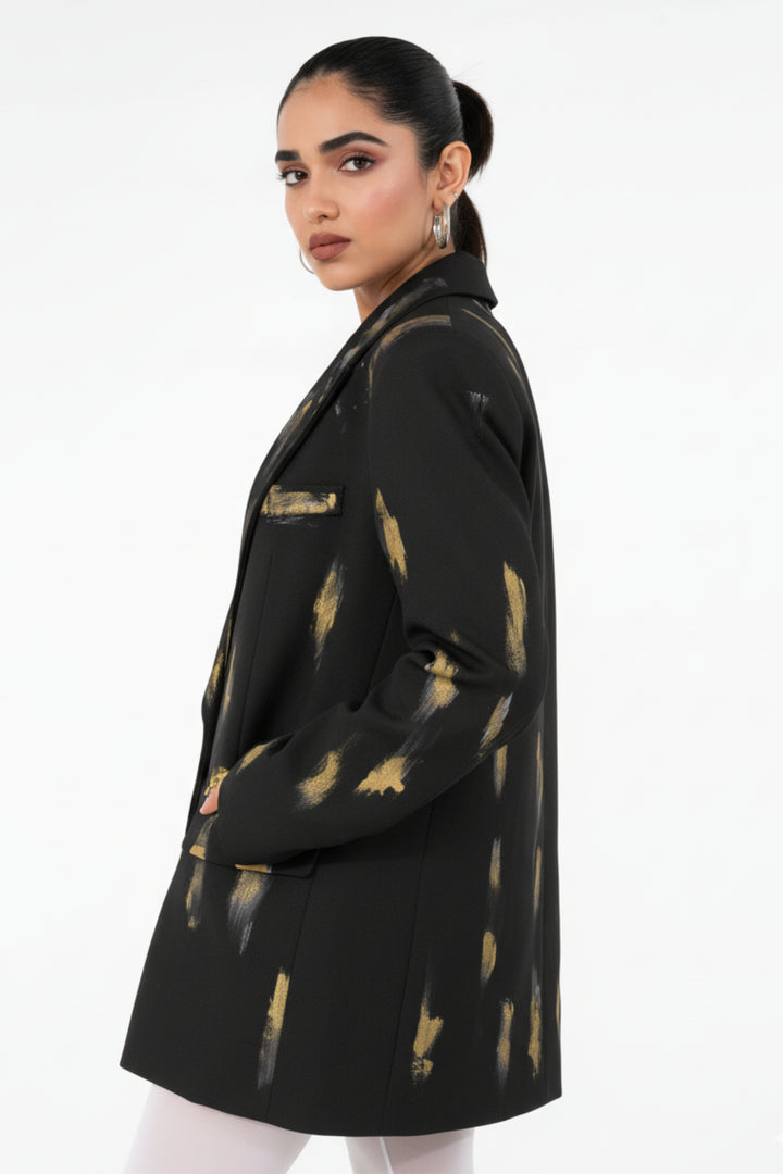 Stroke Luxe Black Blazer