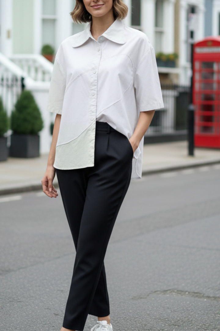 Arctic White Oversized Shirt