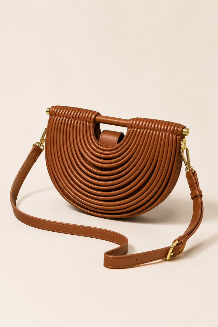 Sienna Sculpt Shoulder Bag