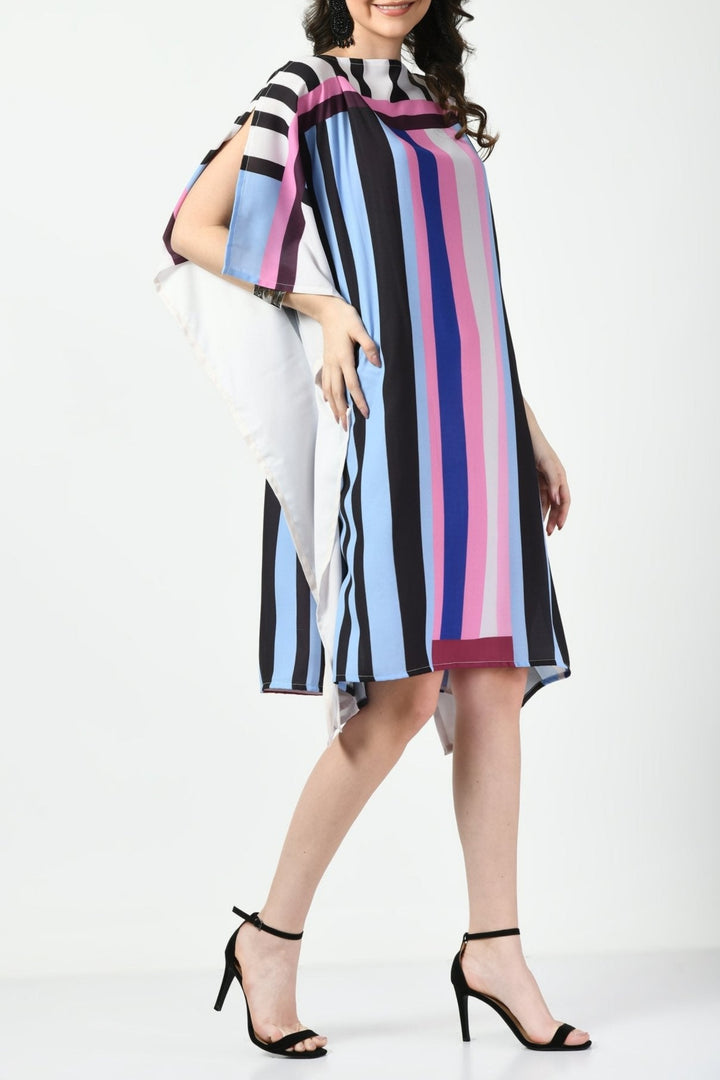 Striped Bliss Kaftan Dress