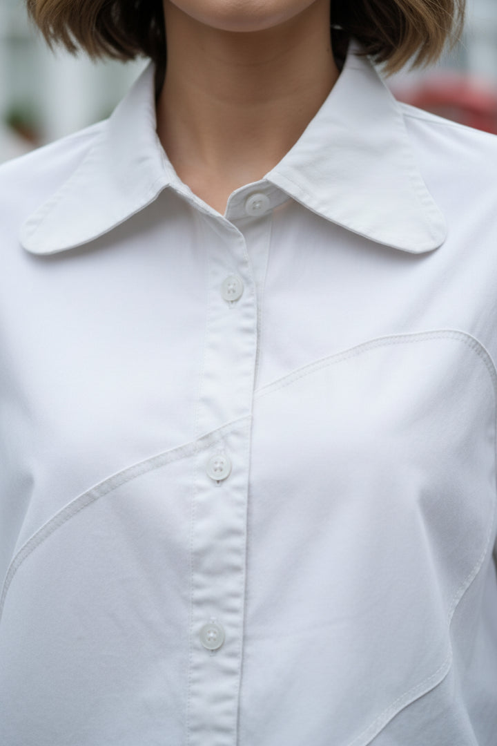 Arctic White Oversized Shirt