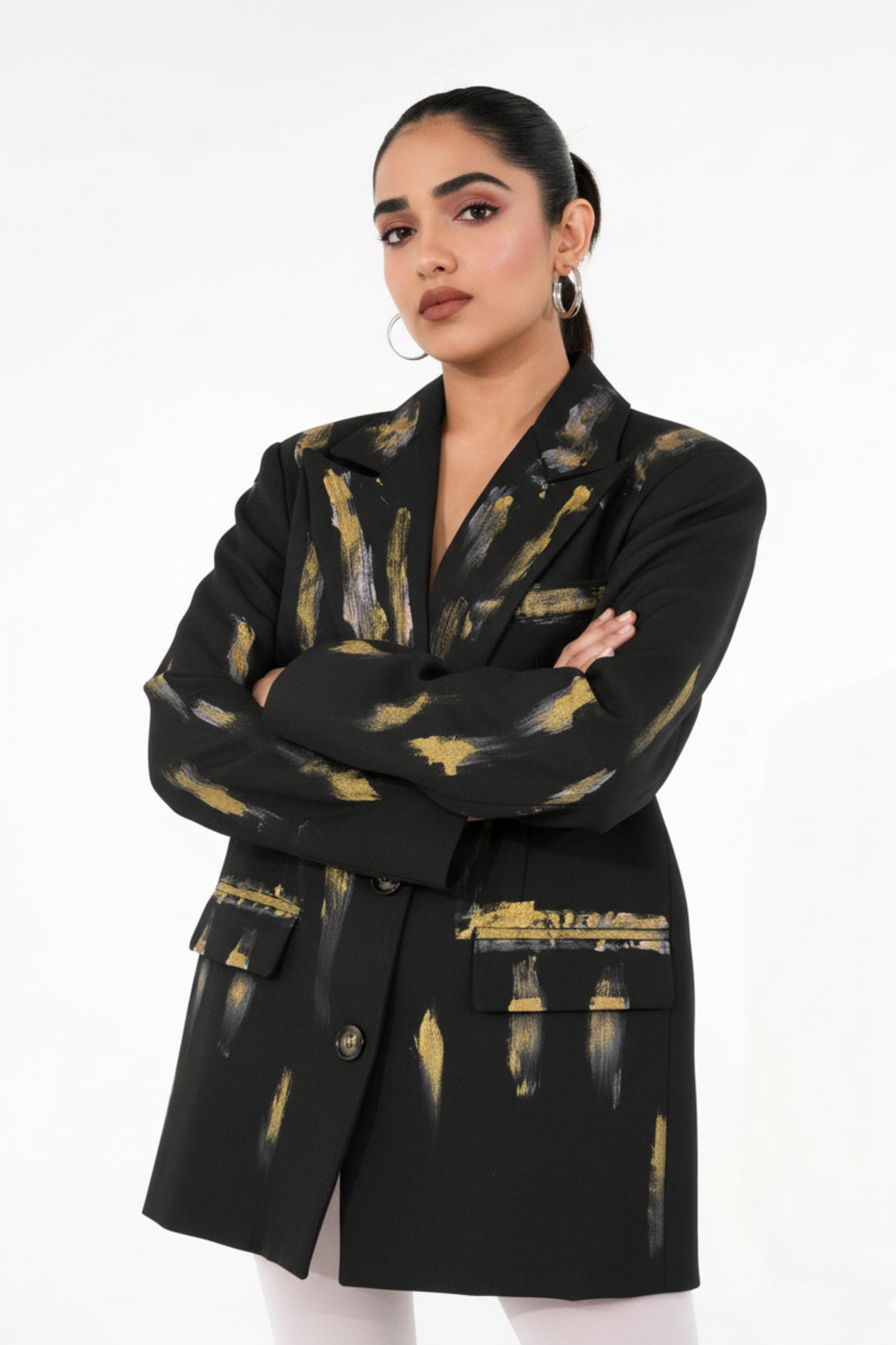 Stroke Luxe Black Blazer