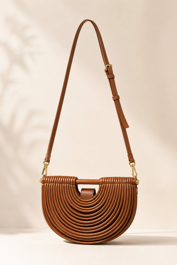 Sienna Sculpt Shoulder Bag