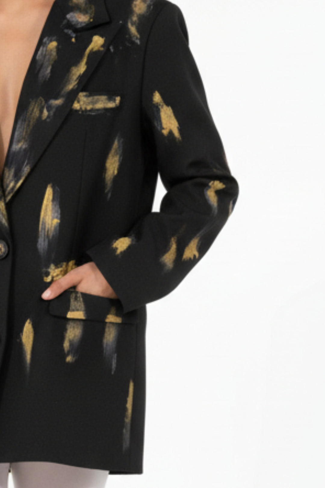 Stroke Luxe Black Blazer