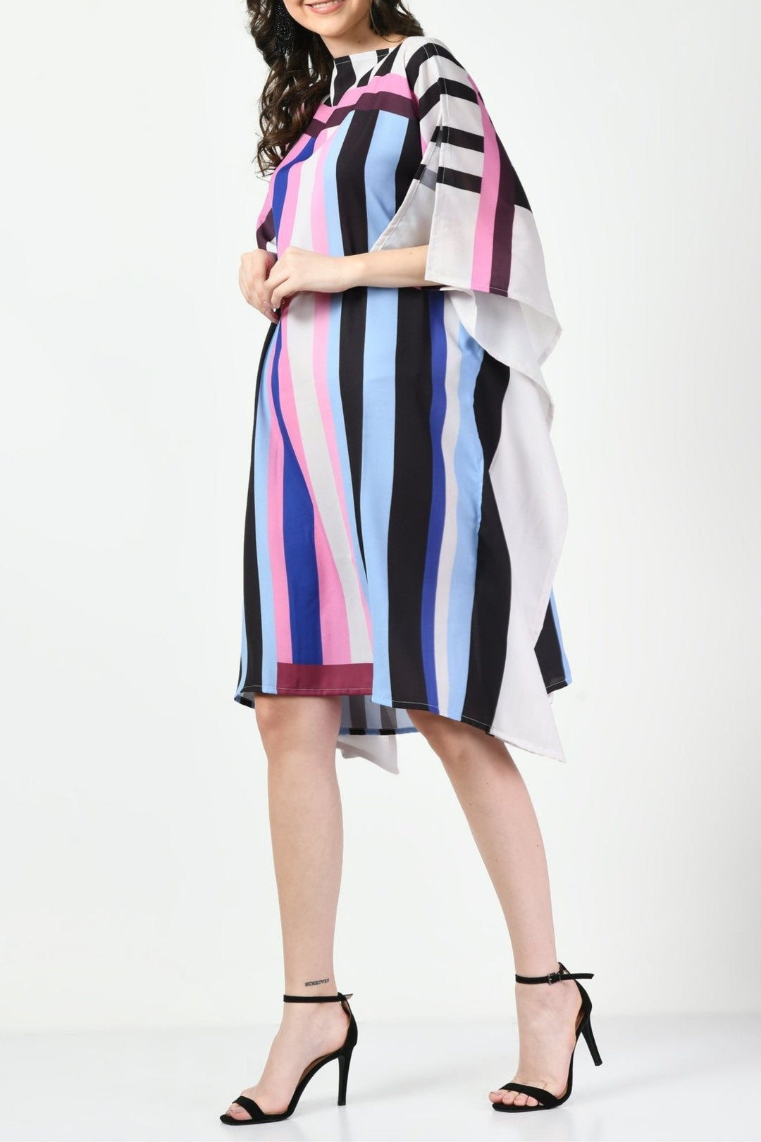 Striped Bliss Kaftan Dress