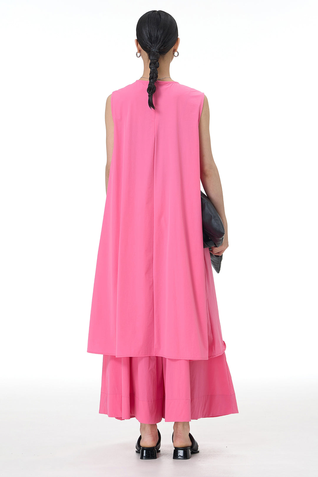 Pink Fleur Appliqué Dress