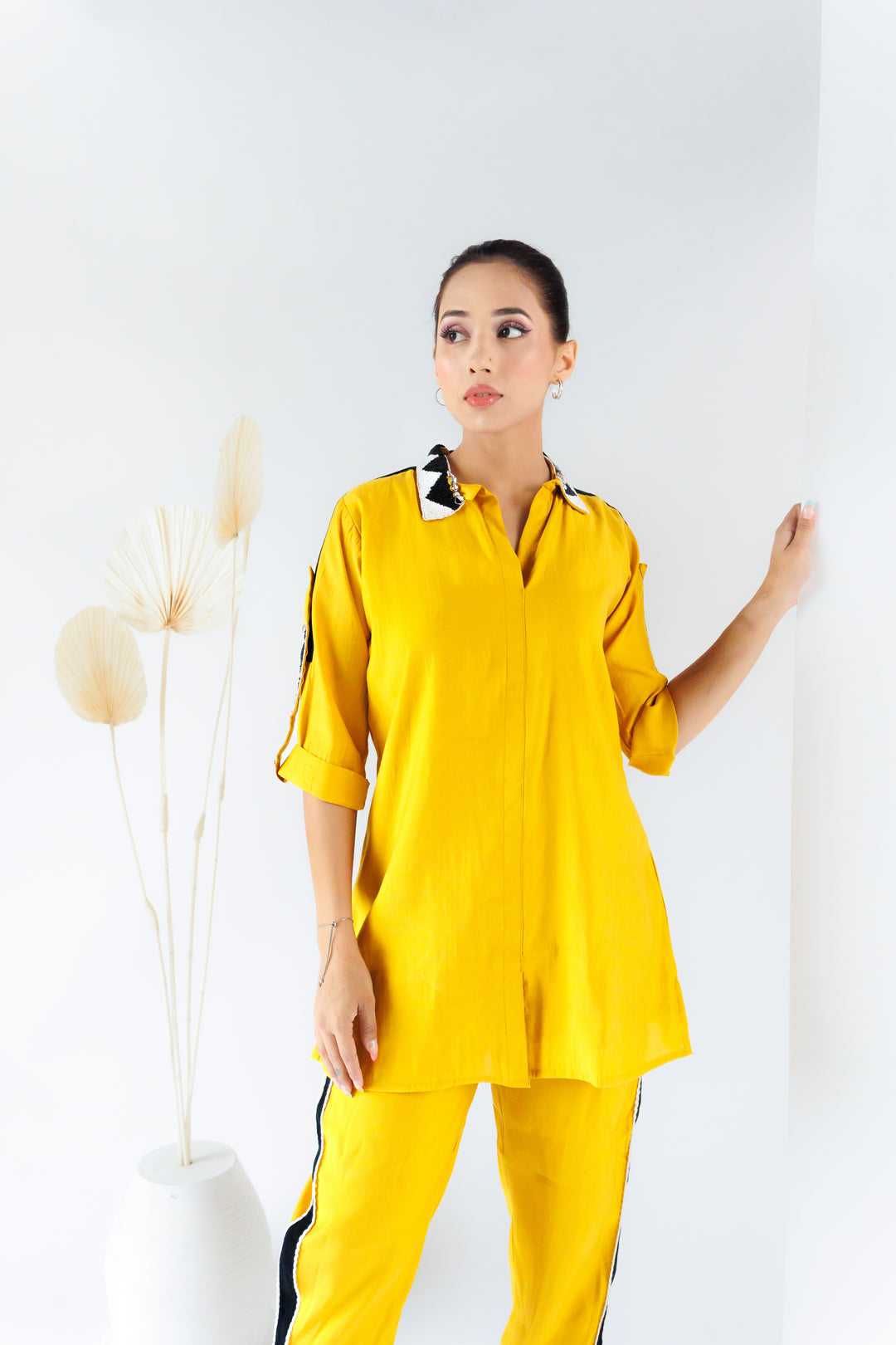 Canary Yellow Cotton Coord set online