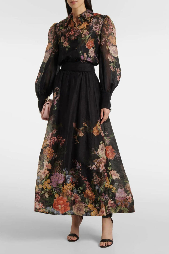 Dusk Lily  Skirt Co-ord Set