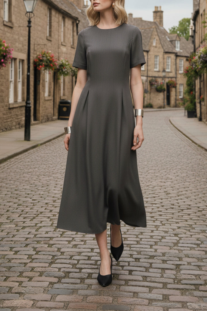 Seal Grey Maxi Dress