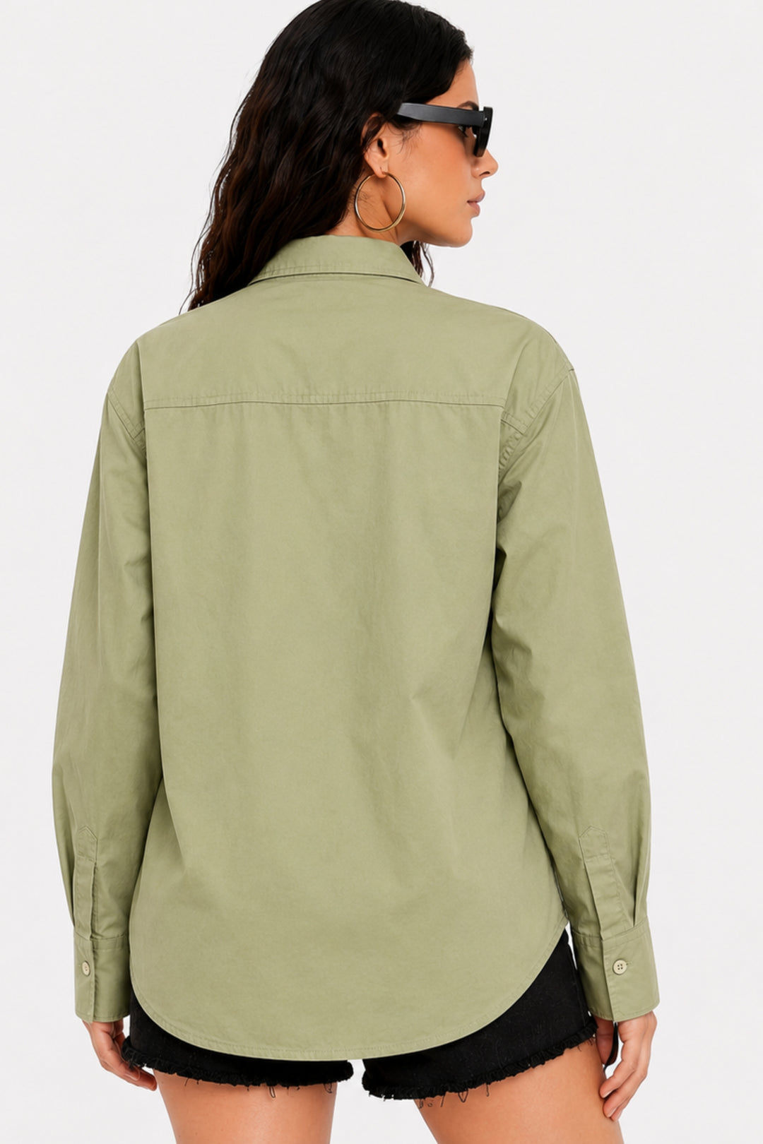 Sage Petal Charm Shirt