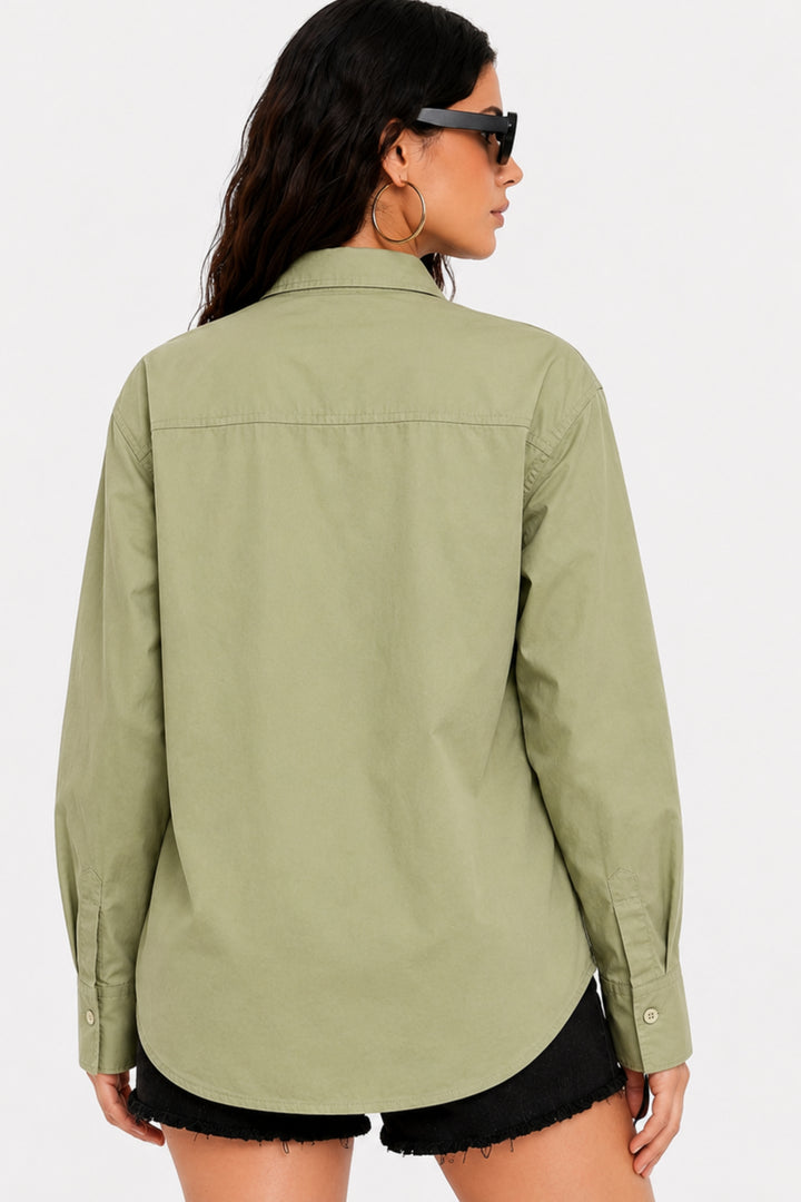Sage Petal Charm Shirt