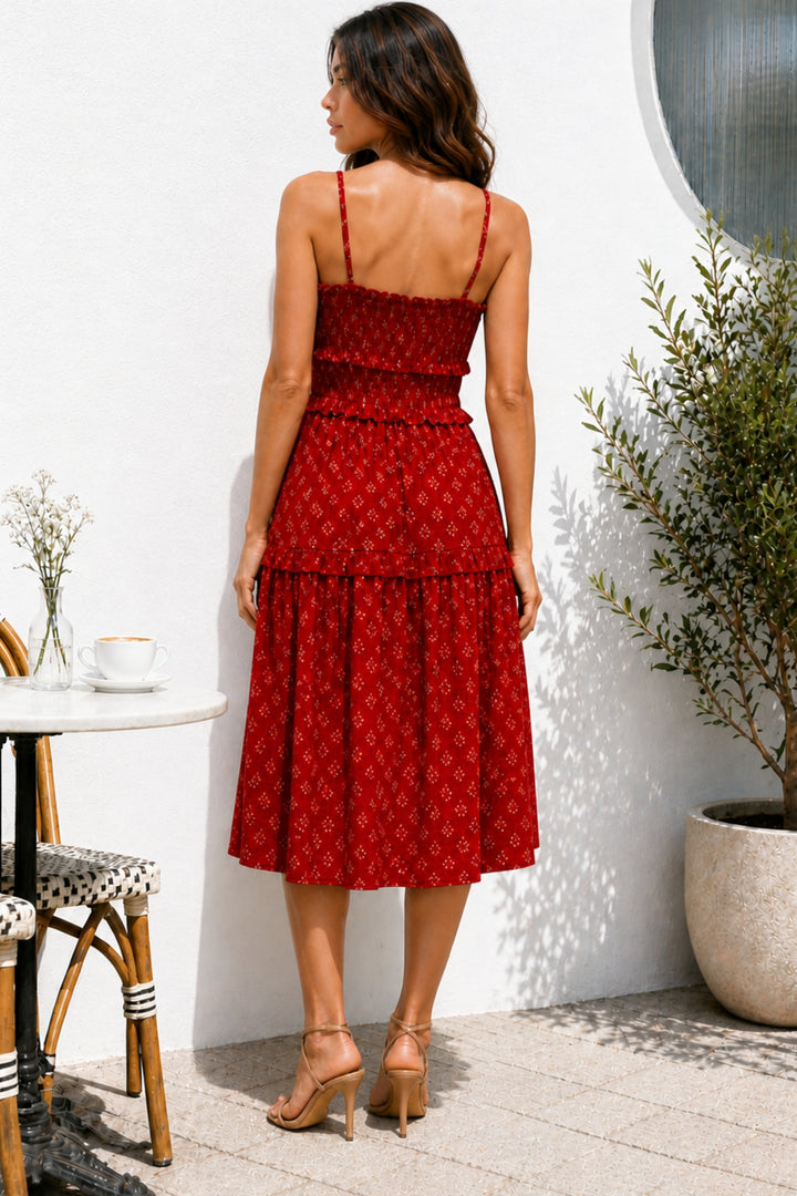 Scarlet Bloom Dress