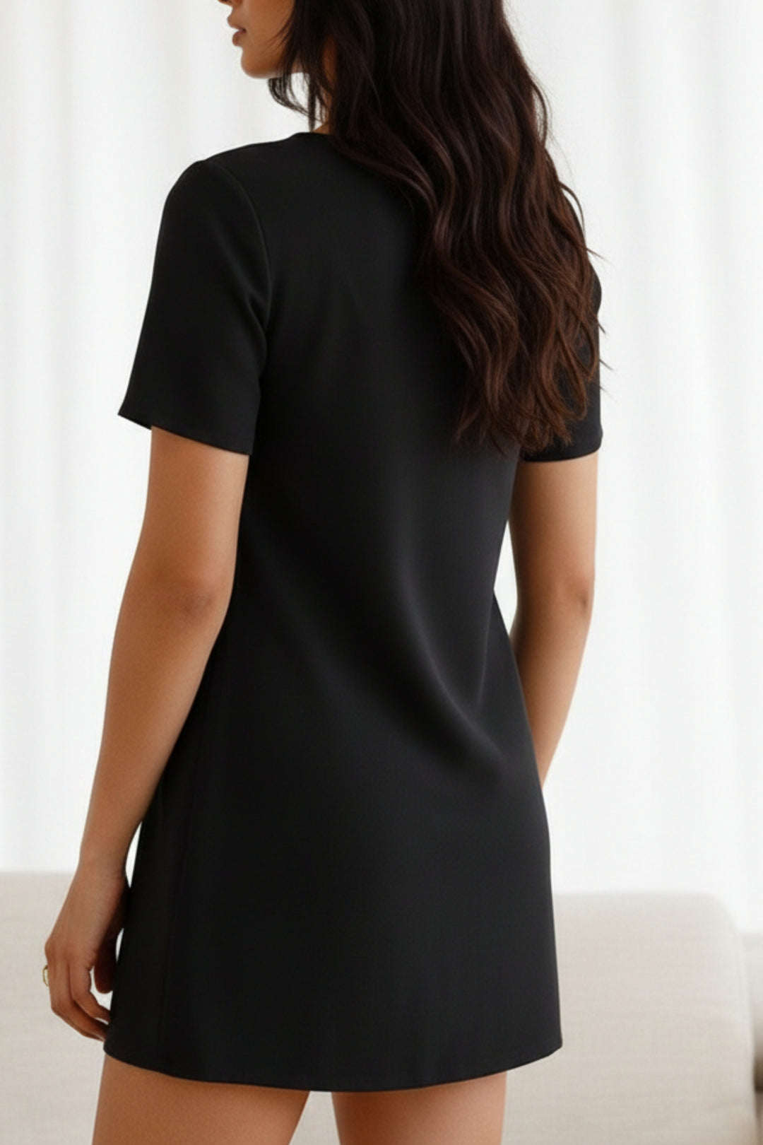 Maeve Black Shift Dress