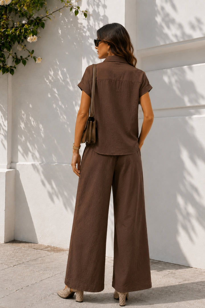 Espresso Floral Co-ord