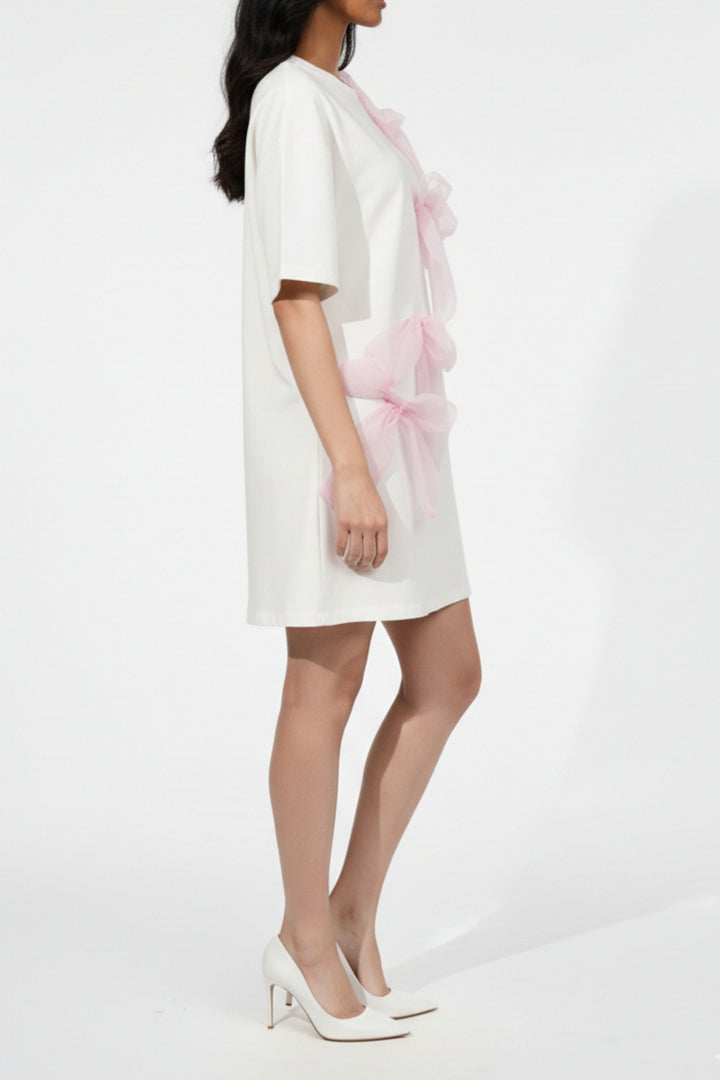 Bonita Bows White T-Shirt