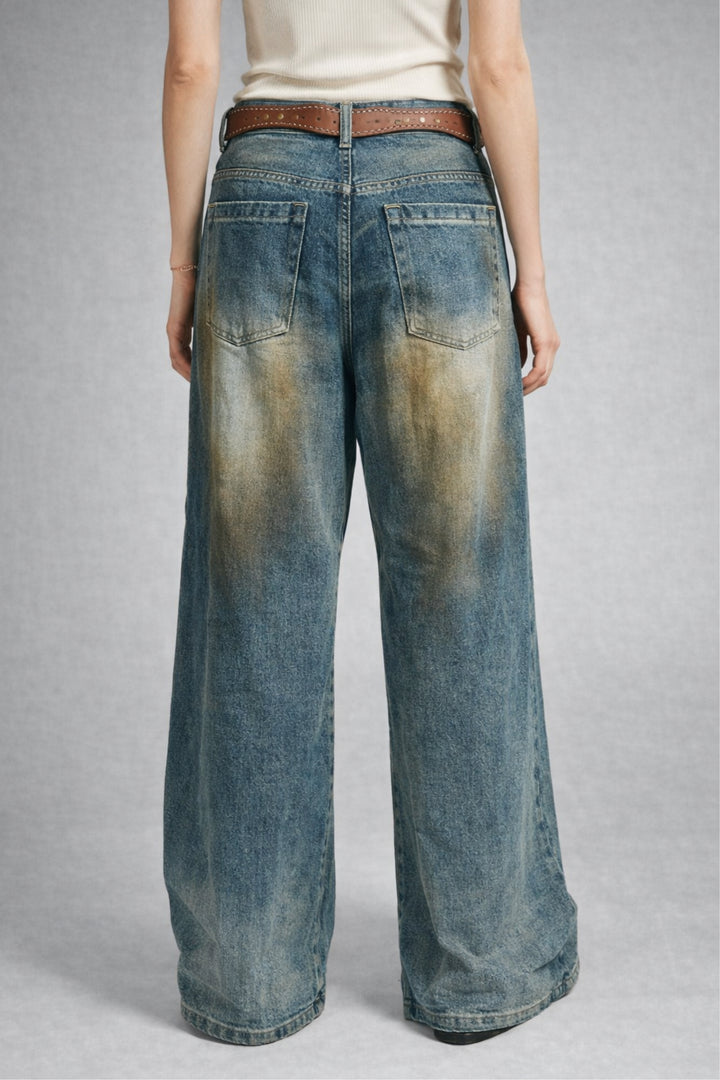 Vintage Shadow Wide Jeans