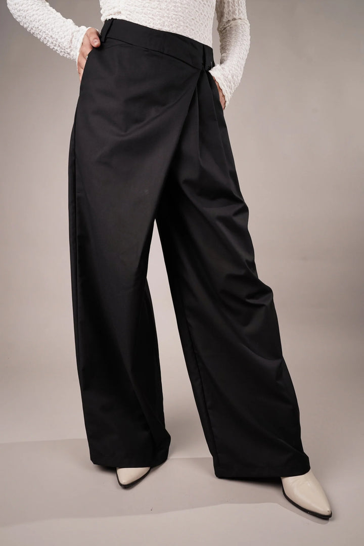 Black Korean Pants For Women