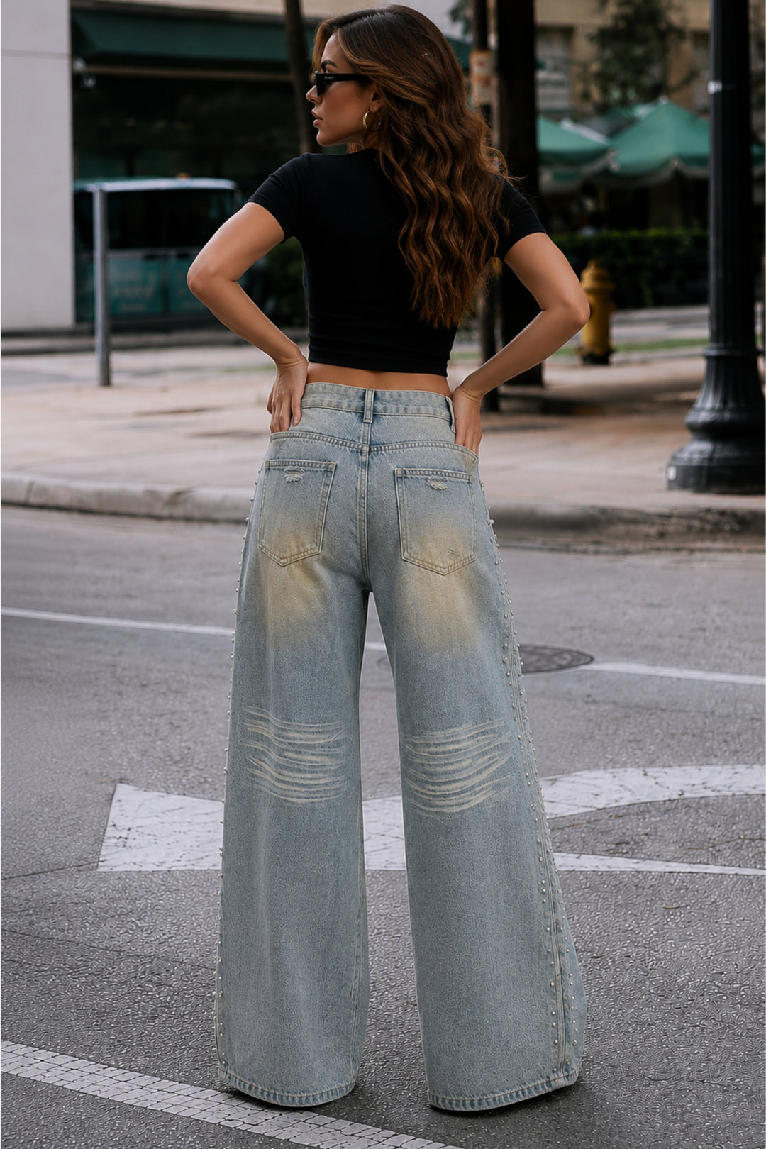 Glacier Ripped Denim