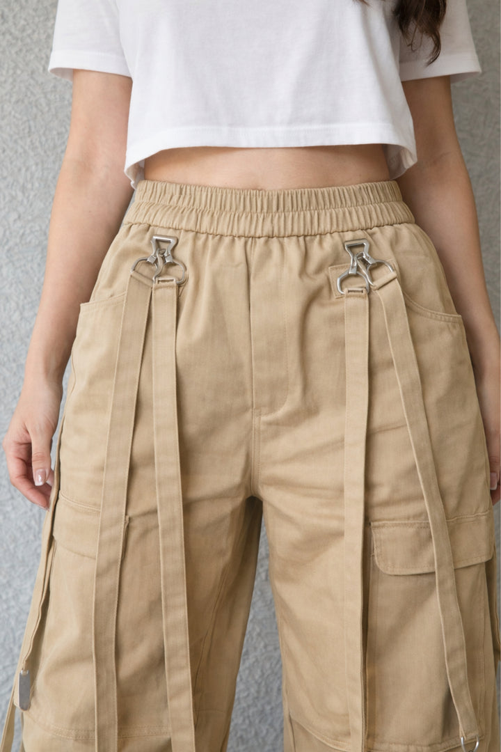 Buttercream Cargo Pants