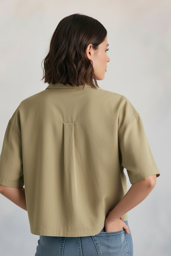 Lily Oversized Collared Shirt