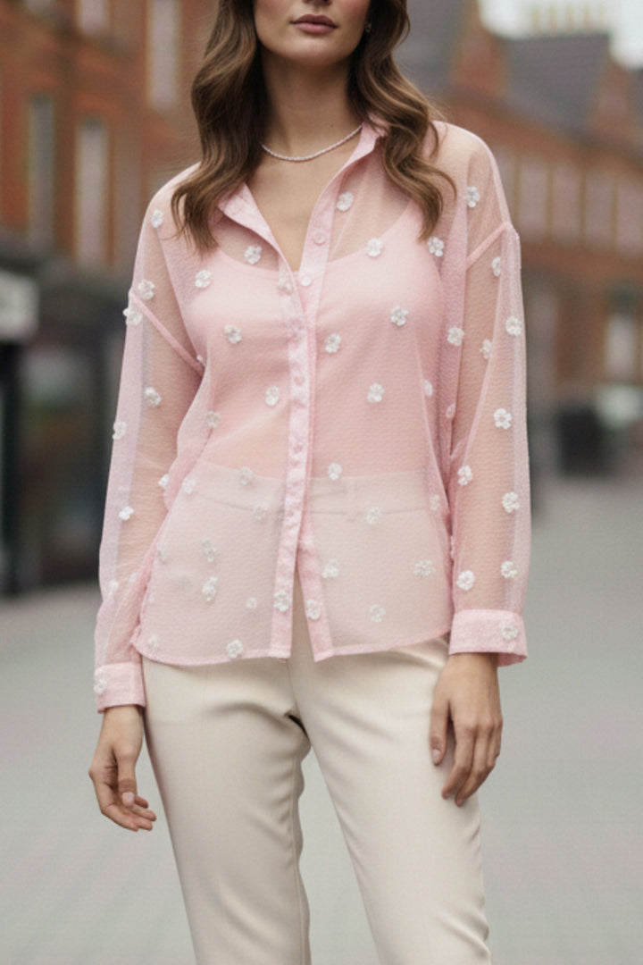 Fairy Pink Rhinestone Shirt