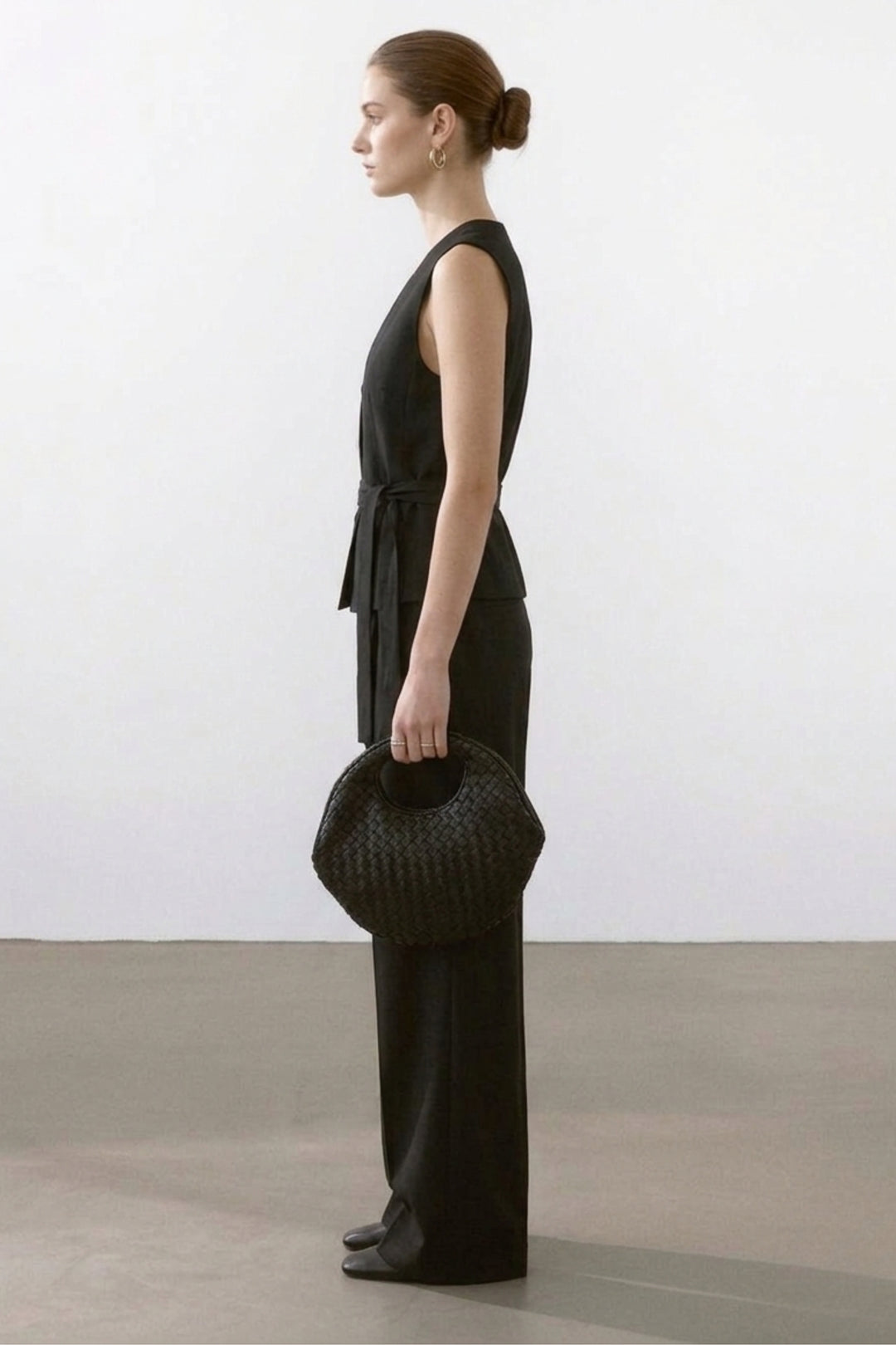 Monaco Noir Buttoned Co-ord