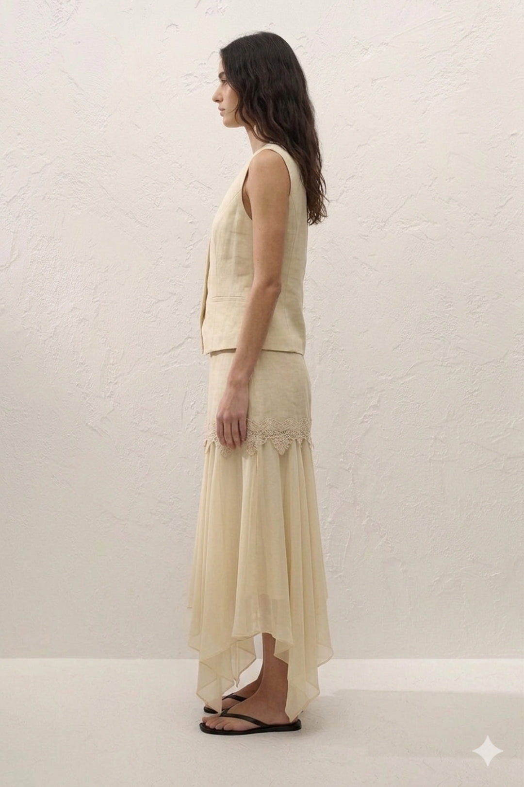 Florence Ivory Layered Co-ord