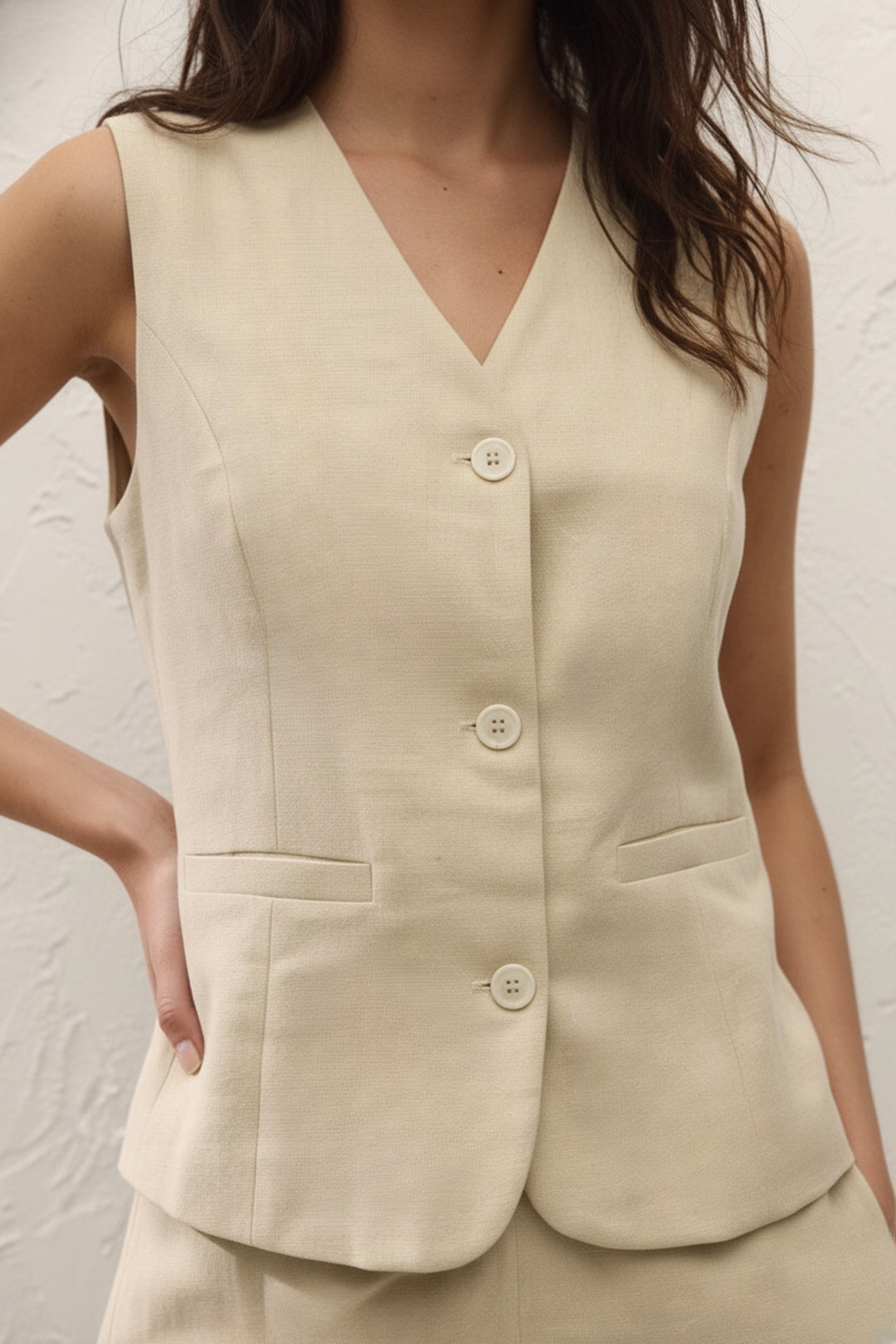 Florence Ivory Layered Co-ord