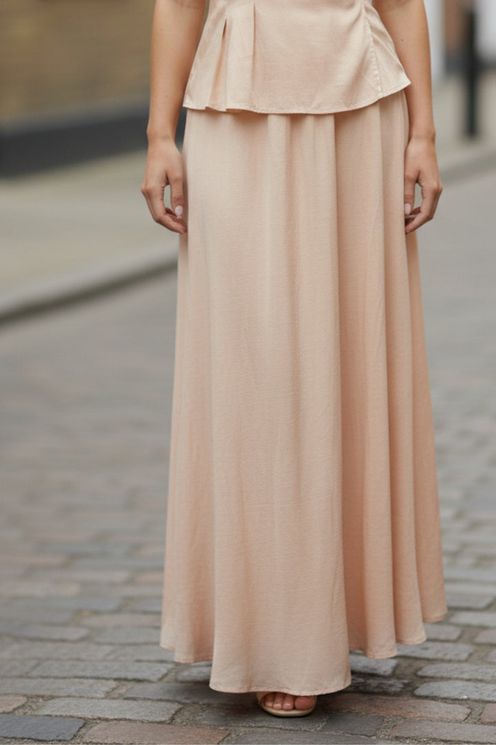 Sunbaked Wrap Top & Skirt Co-ord Set