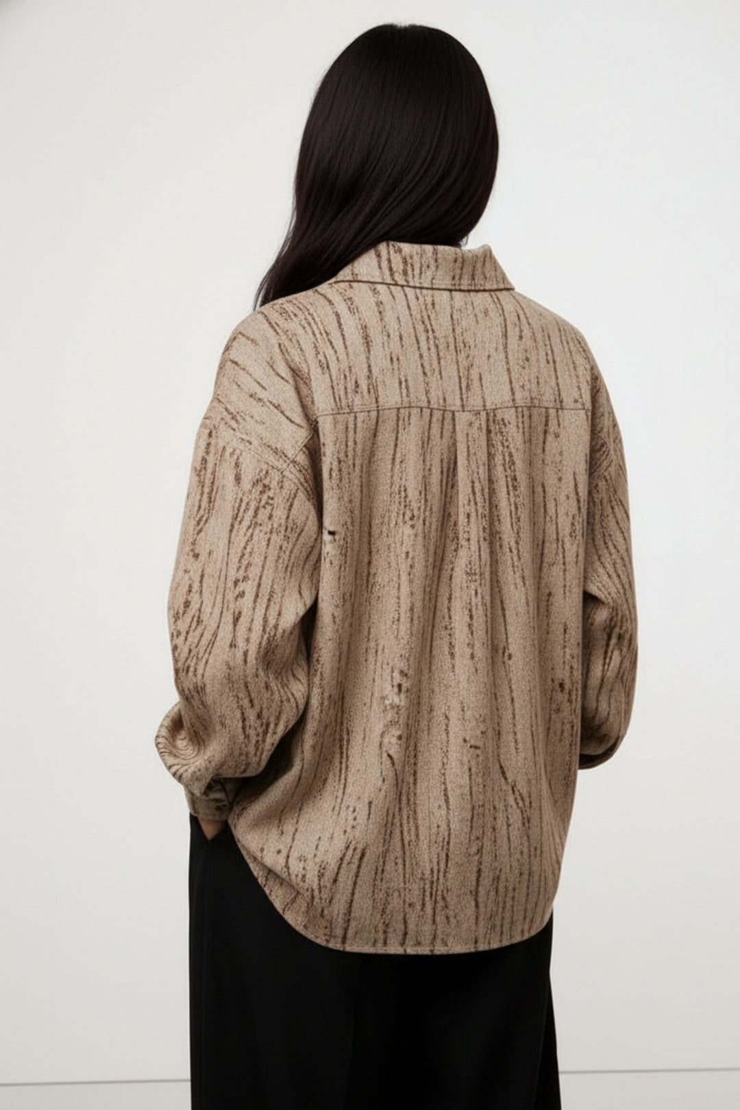 Biscuit Blush Oversized Shirt