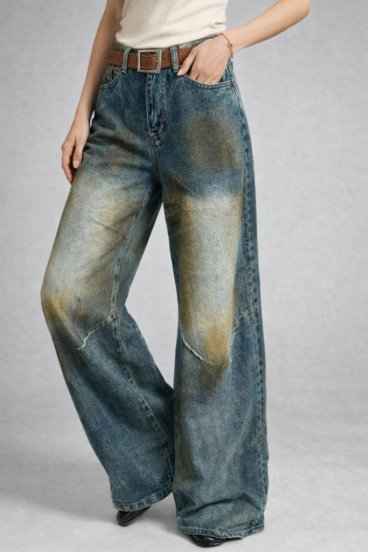Vintage Shadow Wide Jeans