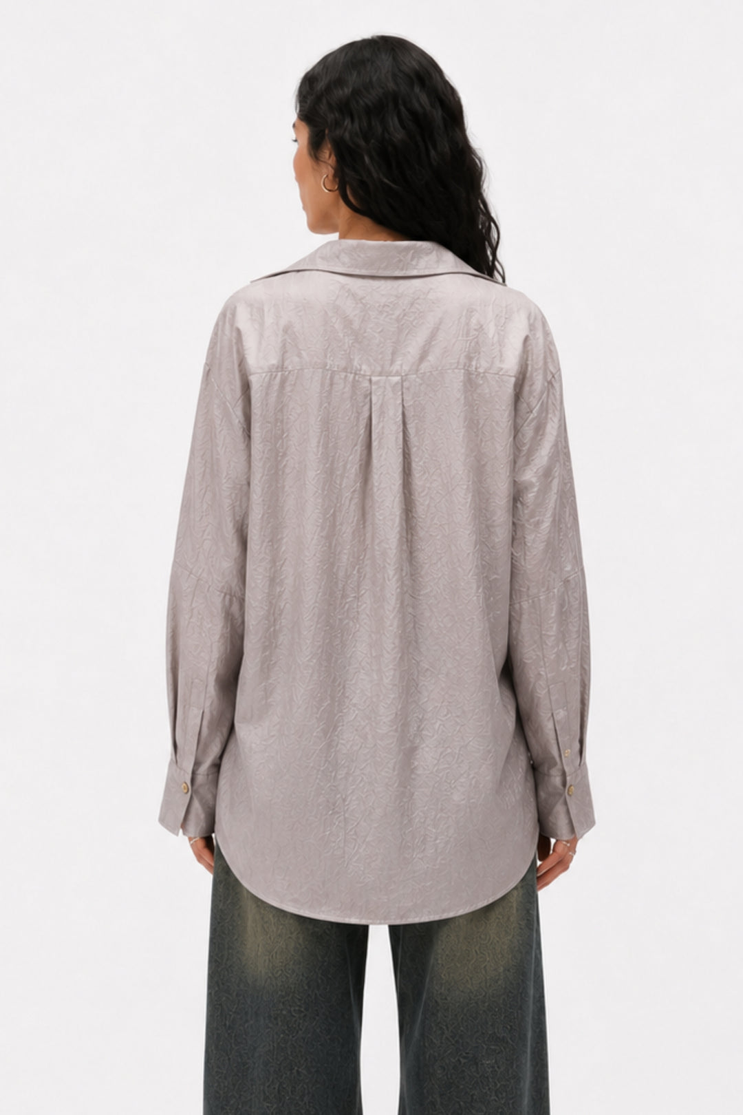 Taupe Dove Buckle Shirt