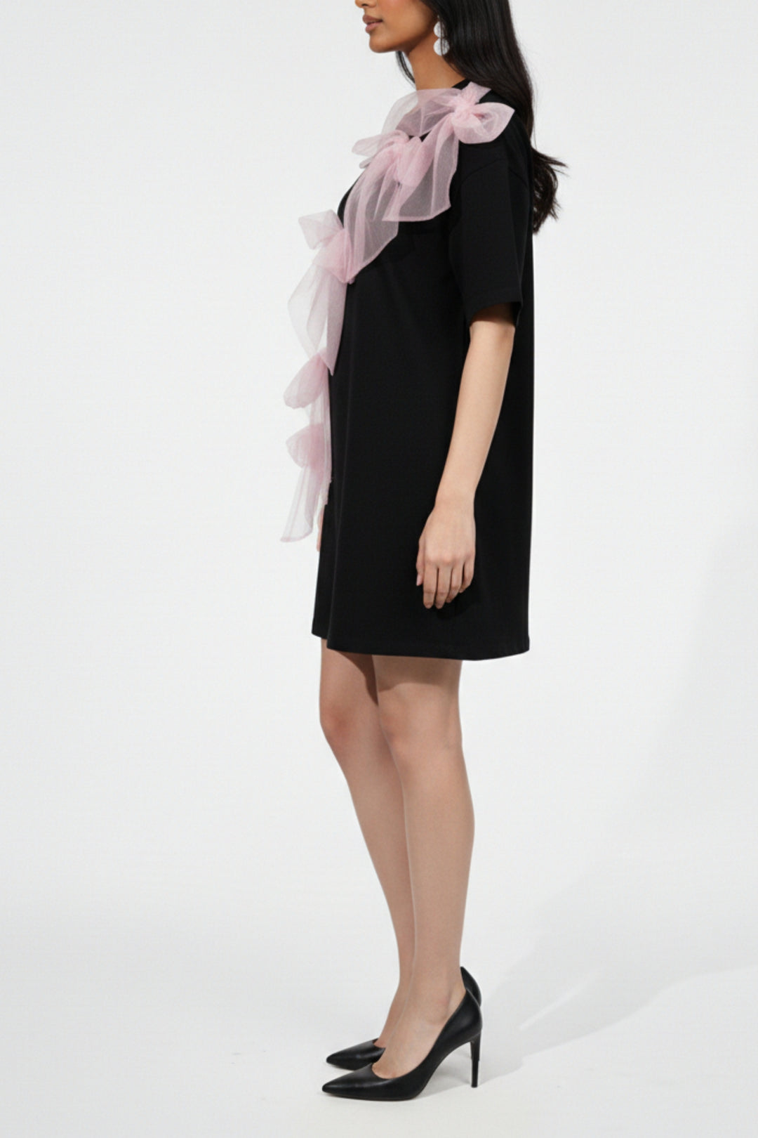 Bonita Bows Black T-Shirt