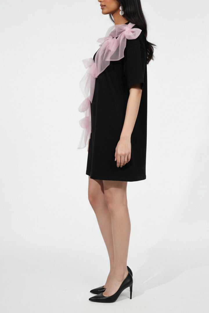 Bonita Bows Black T-Shirt