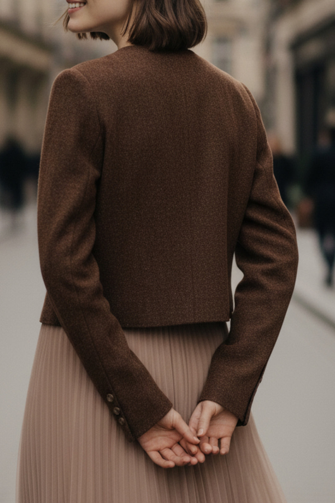 Velvet Bronze Blazer