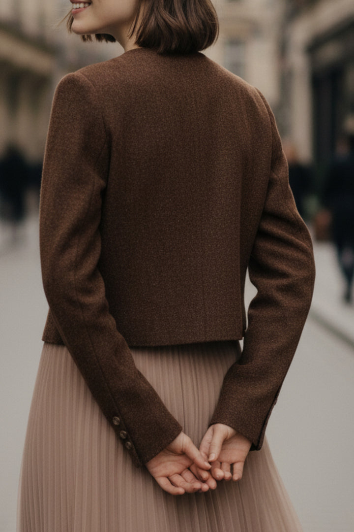 Velvet Bronze Blazer