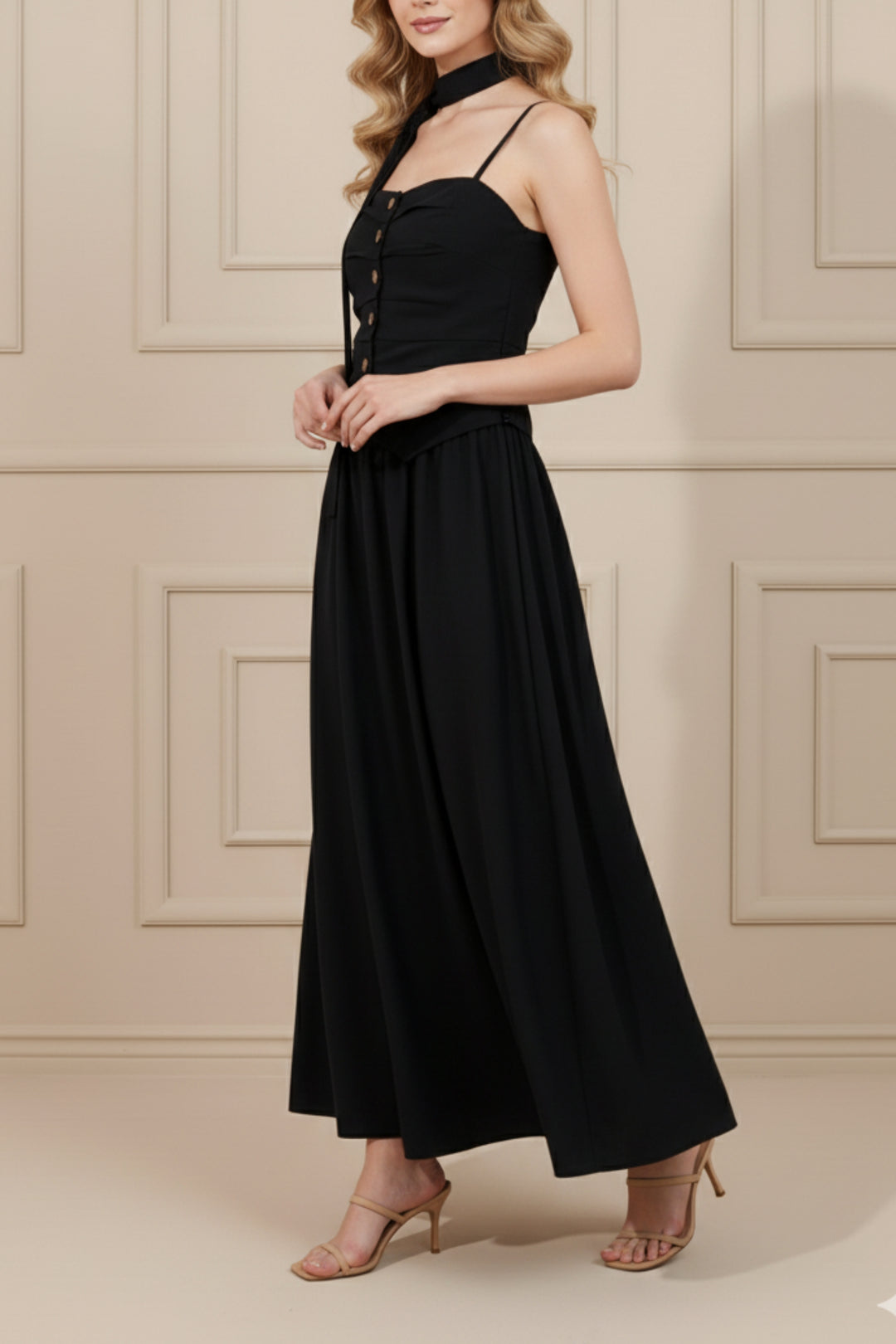 Georgia Blue Top & Skirt Co-ord Set