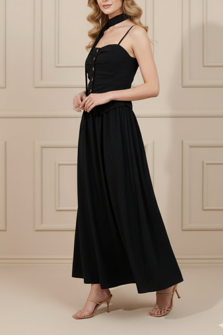 Georgia Blue Top & Skirt Co-ord Set