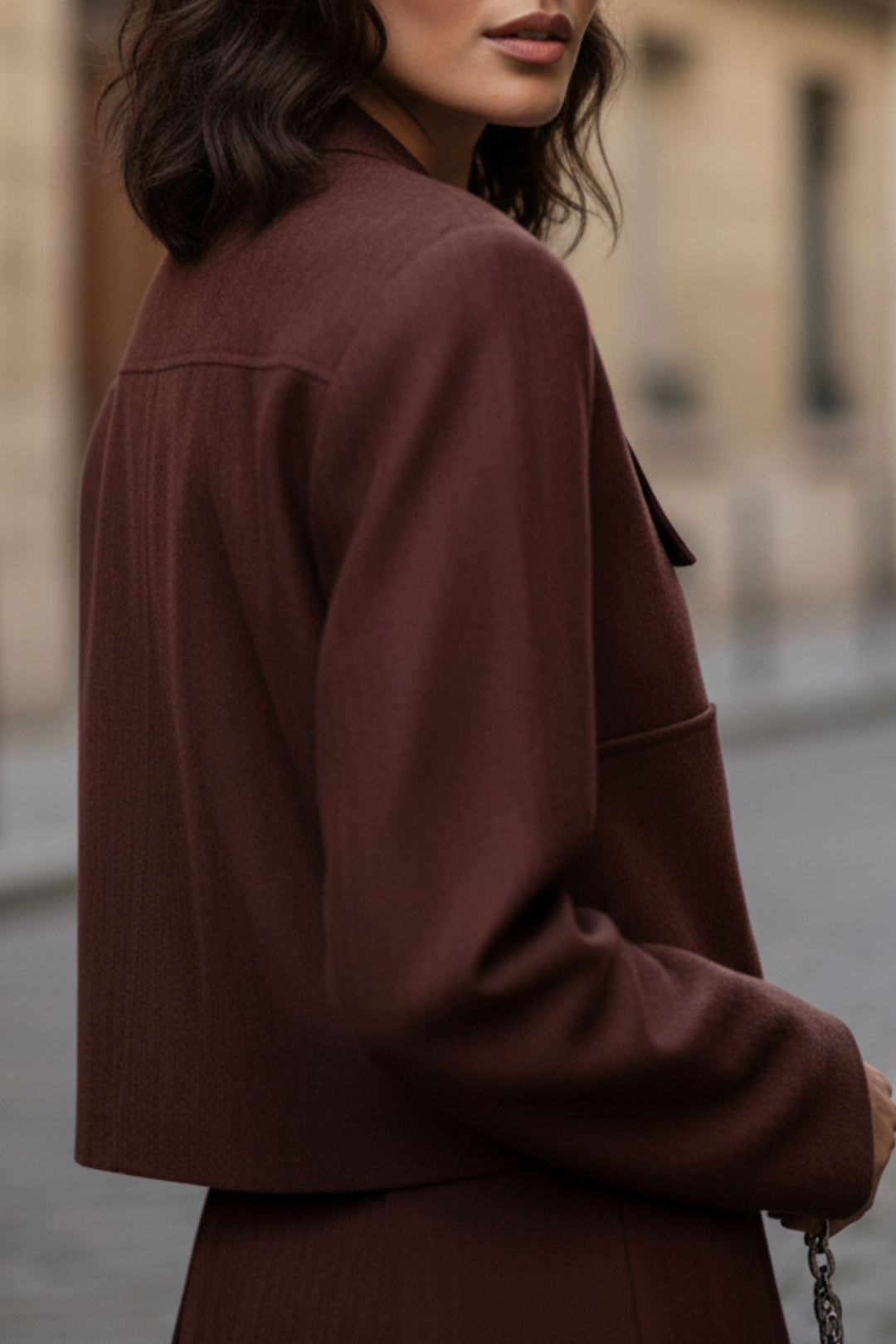 Rustic Rose Velvet Skirt Co-Ord