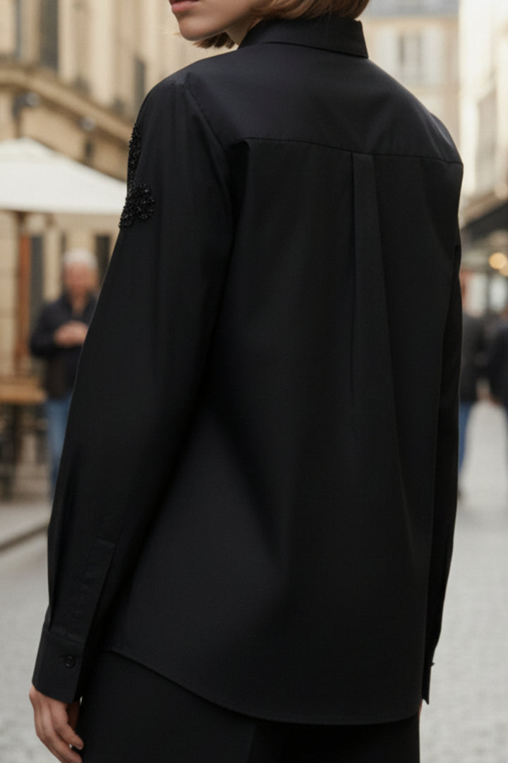 Twilight Luxe Beaded Shirt