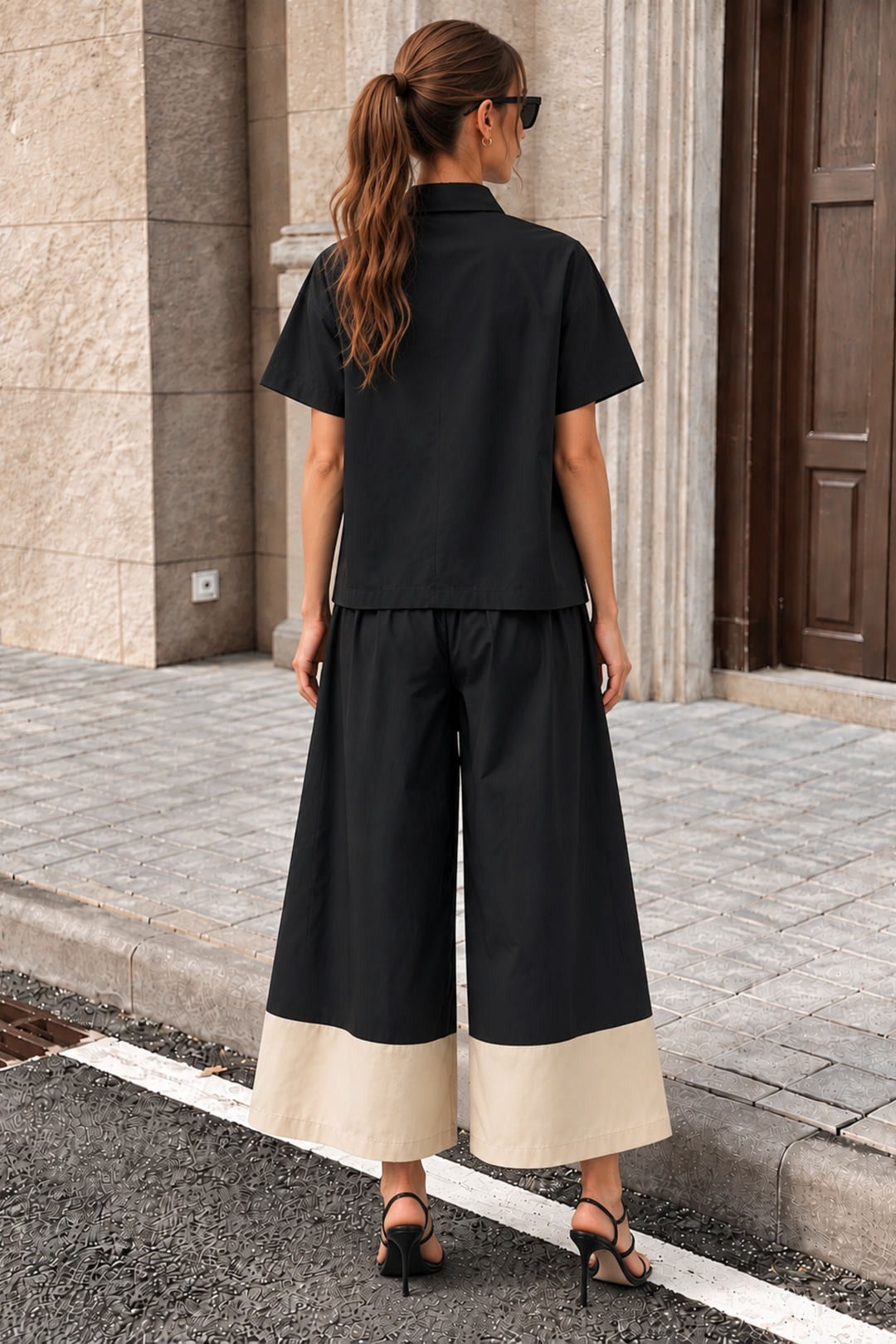 Bonnie Black Embroidered Co-ord Set