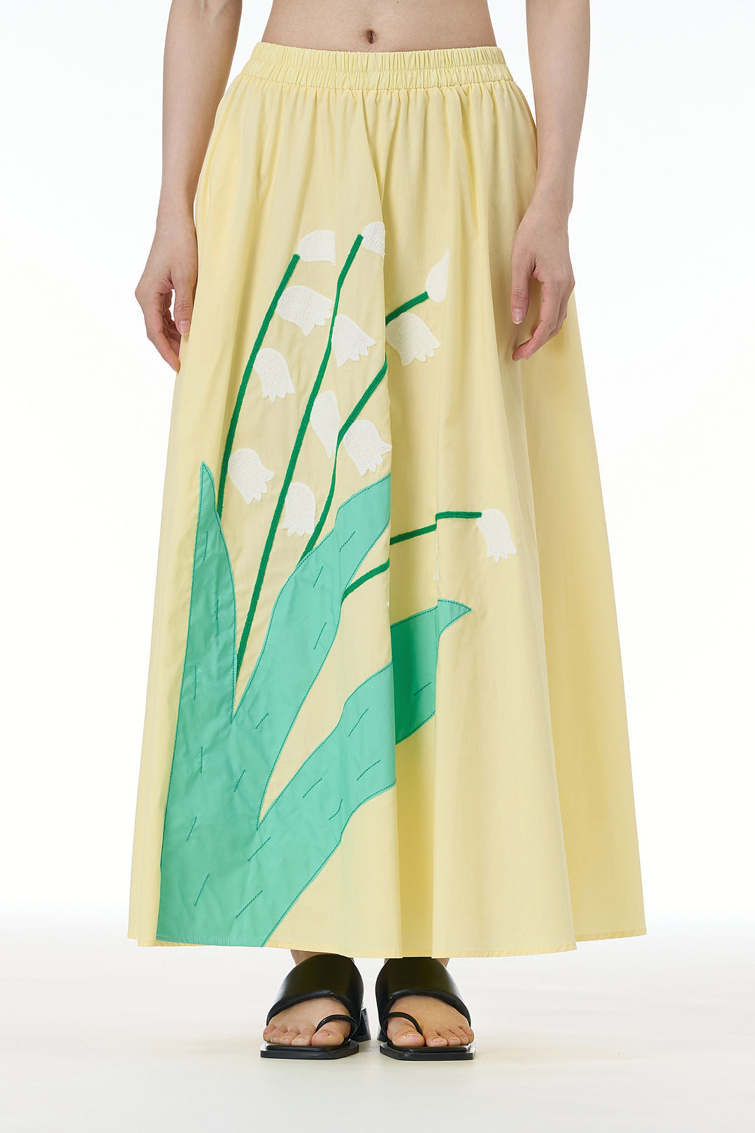 Astrid Yellow Floral Skirt Coord Set