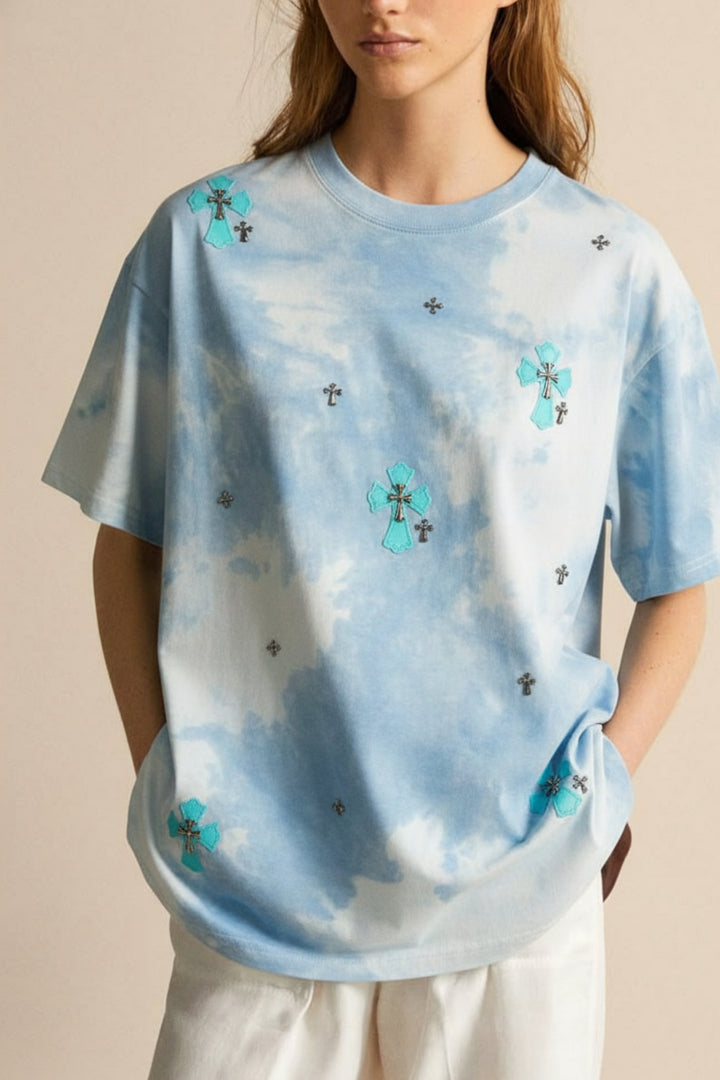 Valley Blue Tie-Dye T-shirt