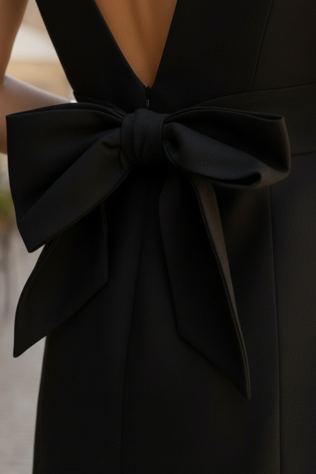 Gracey Grey Bow Dress