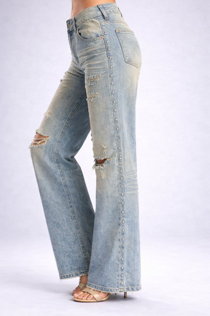 Glacier Ripped Denim