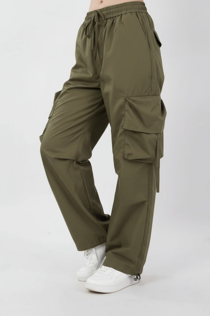 Wild Green Cargo Pants